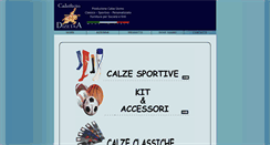 Desktop Screenshot of calzedizeta.com