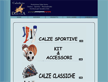 Tablet Screenshot of calzedizeta.com